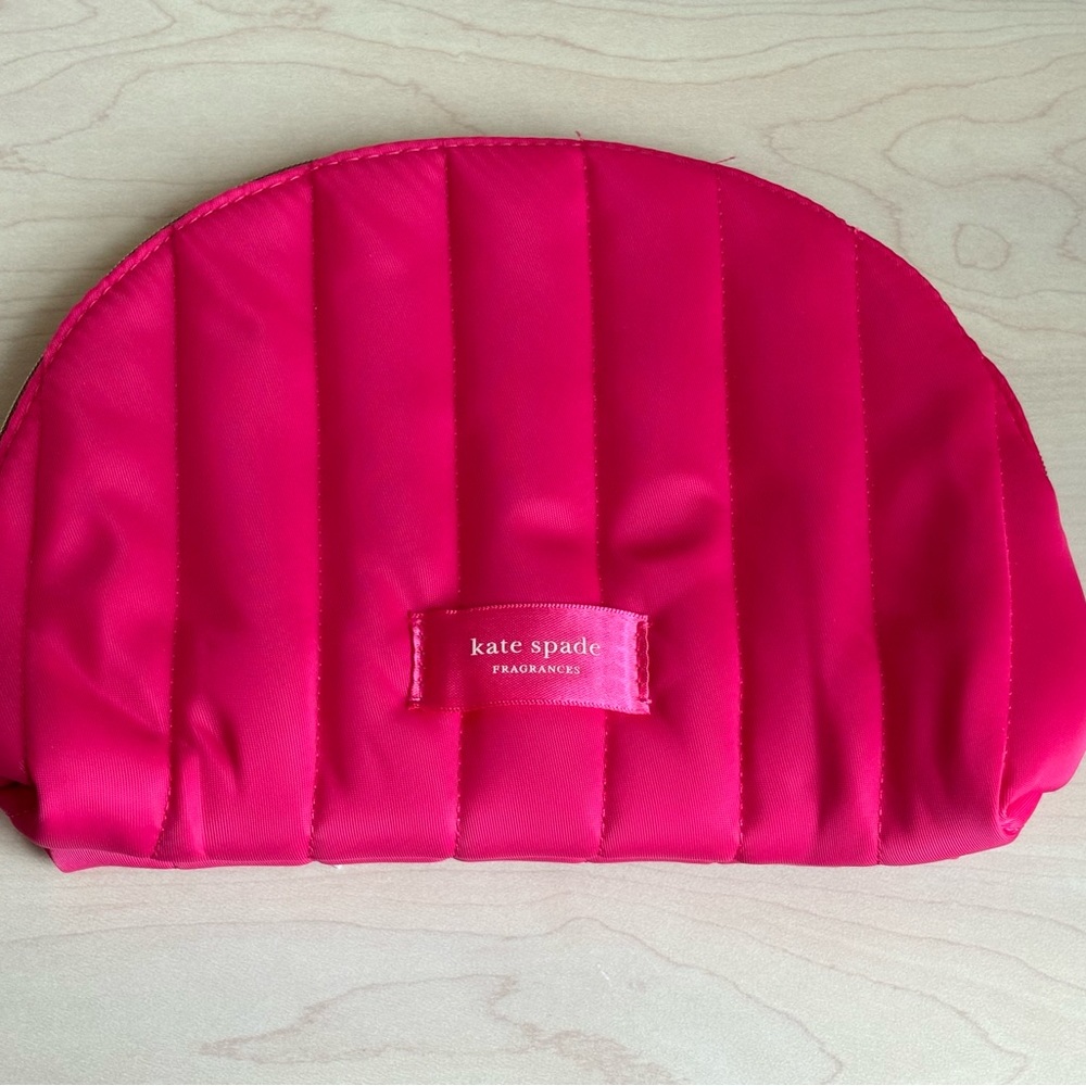 New Kate Spade Lilac Shimmer Crossbody Bag w/ Heart Closure & Kate Spade Clutch - Picture 7 of 11
